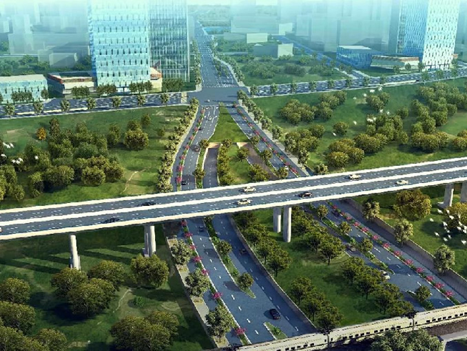 杭州市錢江世紀(jì)城亞運(yùn)村片區(qū)市政基礎(chǔ)設(shè)施建設(shè)工程(一期)——奔競大道(鴻寧路—緯五路)工程